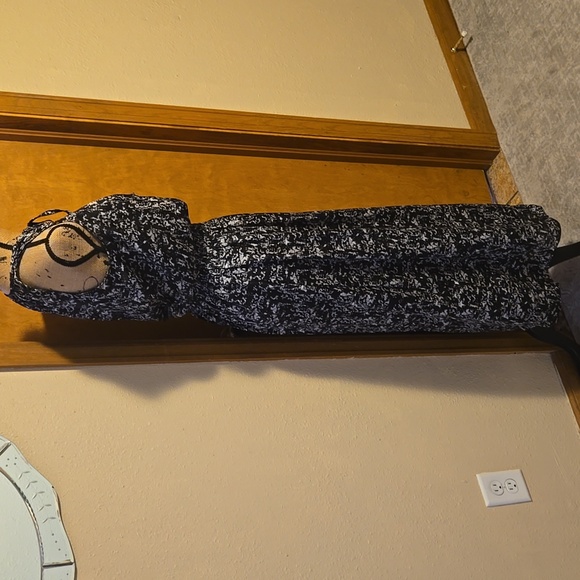 Prologue Black and white Long Dress Size XS - Picture 6 of 9